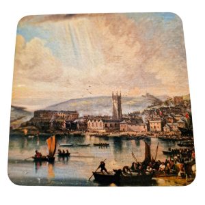 Art Collection - Coaster 'St Ives Harbour' by N.Conata