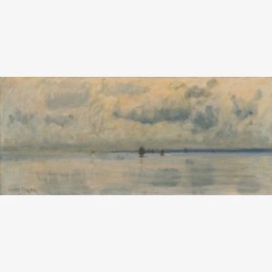 Art Collection - Greeting Card 'Evening in St Ives Bay' by Louis Grier (1864–1920)