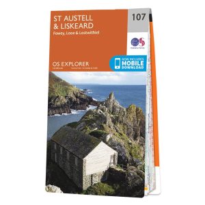 OS Map Explorer 107 - St Austell & Liskeard